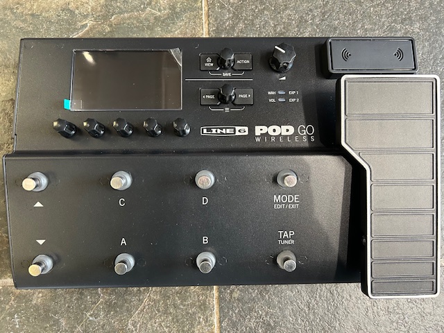LINE6 POD GO wireless Line 6 POD Go Wireless Multi-Effects Pedal