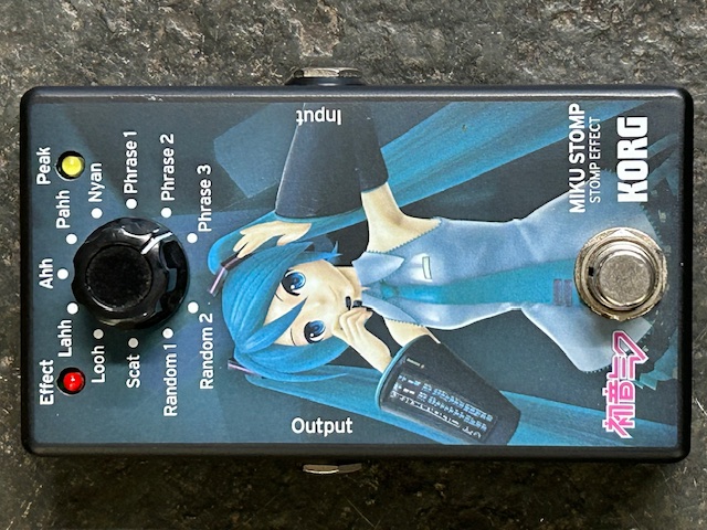 KORG MIKU STOMP ストンプエフェクト MIKU STOMP - STOMP EFFECT | KORG (Japan)
