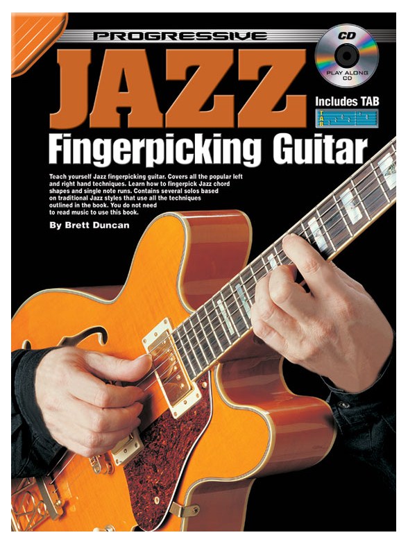 Progressive Jazz Fingerpicking Guitar (inc CD)