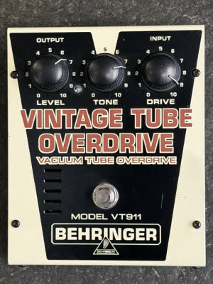 SH Behringer VT911 Tube Overdrive