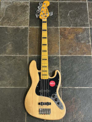 Squier Classic Vibe 5 String 70s Jazz Bass MN Nat