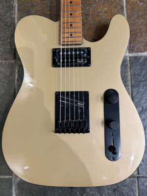 Squier Contemporary Telecaster Gold 美品 t_Squier-Contemporary-Tele-