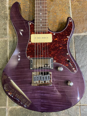 Yamaha Pacifica 611HFM Trans Purple